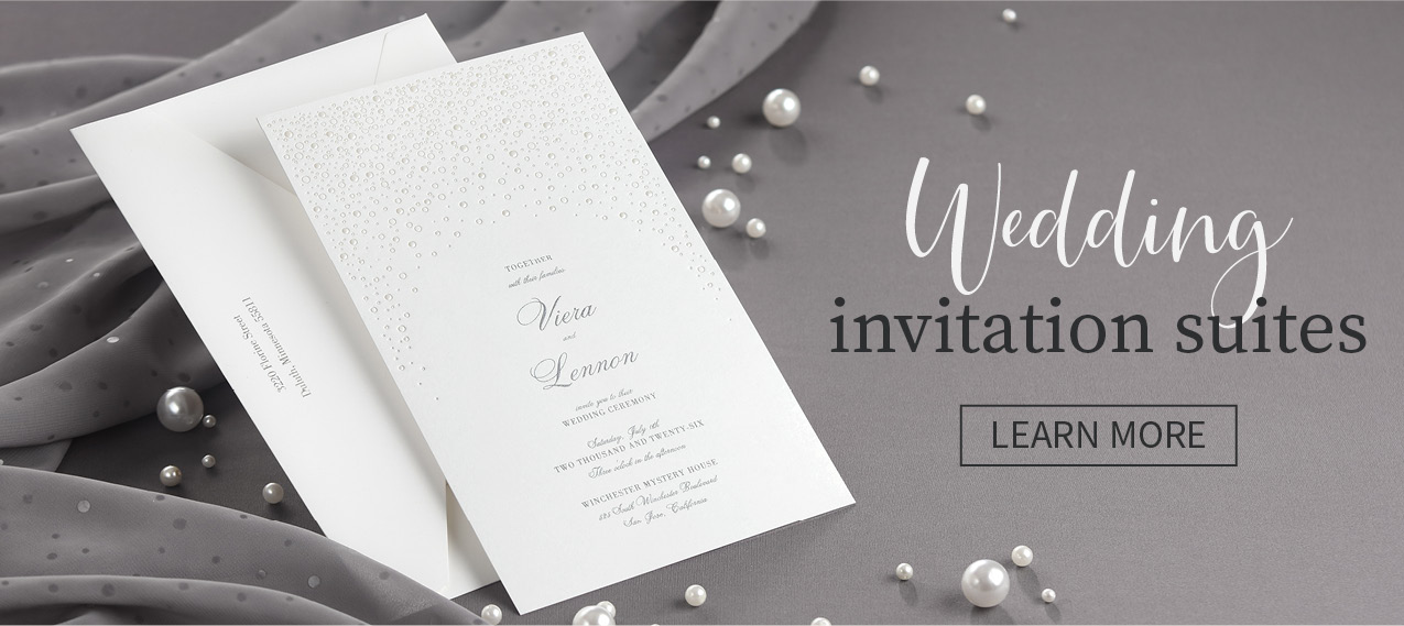 weddng invitations banner